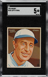 1933 R319 Goudey #232 Lefty O'Doul SGC EX 5