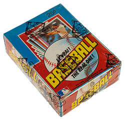 1982 O-Pee-Chee Unopened Wax Box Tape Intact (36 Packs) - BBCE