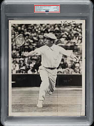 1928 Rene Lacoste Original Underwood & Underwood News Service Photograph PSA/DNA Type I