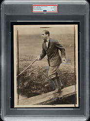 1934 Walter Hagen Cleveland Press News Service Photograph PSA/DNA Type III
