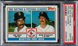 1983 Topps #381 Jim Rice/Stanley PSA GEM MINT 10