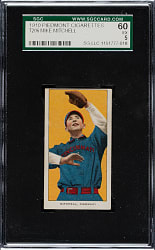 1909-1911 T206 White Border Mike Mitchell SGC EX 60