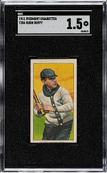 1909-1911 T206 White Border Hugh Duffy SGC FAIR 1.5