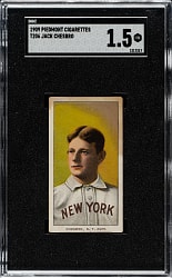 1909-1911 T206 White Border Jack Chesbro SGC FAIR 1.5