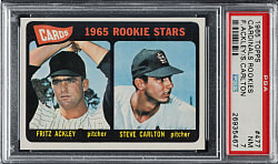 1965 Topps #477 Steve Carlton Rookie PSA NM 7
