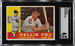 1960 Topps #100 Nellie Fox SGC EX/NM 6