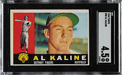 1960 Topps #50 Al Kaline SGC VG/EX+ 4.5
