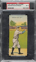 1911 T201 Mecca Double Folder Donovan/Stroud PSA EX 5