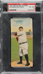 1911 T201 Mecca Double Folder Hickman/Hinchman PSA VG-EX 4