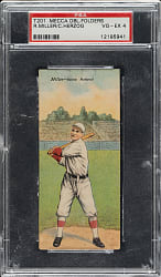 1911 T201 Mecca Double Folder Miller/Herzog PSA VG-EX 4