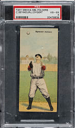 1911 T201 Mecca Double Folder Seymour/Dygert PSA VG-EX 4