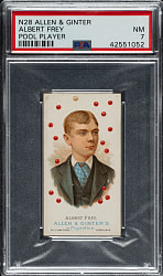 1888 N28 Allen & Ginter Albert Frey PSA NM 7