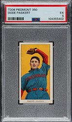 1909-1911 T206 White Border Dode Paskert PSA EX 5