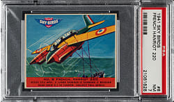 1941 R137 Goudey "Sky Birds" #8 French Hanriot 220 PSA NM 7