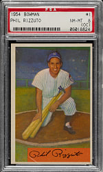 1954 Bowman #1 Phil Rizzuto PSA NM-MT 8 (OC)