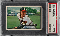 1951 Bowman #243 John Antonelli PSA NM-MT 8