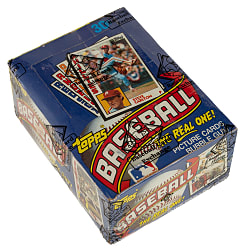 1984 Topps Unopened Wax Box (36 Packs) - BBCE