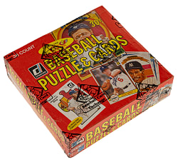 1982 Donruss Unopened Wax Box (36 Packs) - BBCE