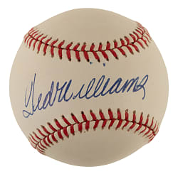 Ted Williams Single-Signed Baseball PSA/DNA MINT 9