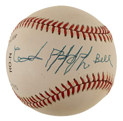 James "Cool Papa" Bell Single-Signed Baseball - PSA/DNA
