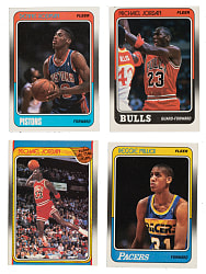 1988-1989 Fleer Basketball Complete Set (132)