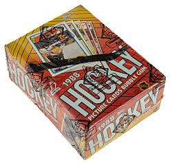 1988-1989 Topps Hockey Unopened Wax Box (36 Packs) - BBCE