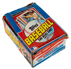 1982 Topps Unopened Wax Box (36 Packs)