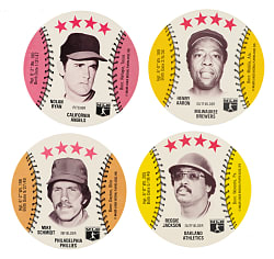 1976 Isaly's Sweet William Discs Complete Set Collection (5 Sets, 350 Cards)