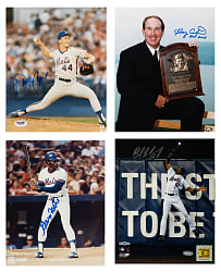 1960s to 2000s New York Mets Signed Photograph Collection (35)