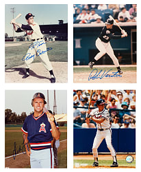 Baseball Non-Hall of Fame Signed Photograph Collection (82)