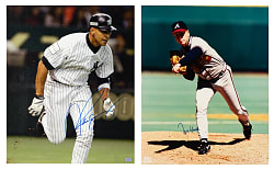 Hall of Famers and Stars Signed Large-Format Photograph Collection (8)