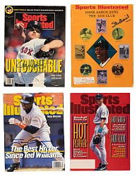1955 to 1997 Signed Sports Illustrated Collection (18) Including Ford, Musial, and Gwynn