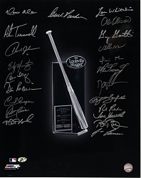 Silver Slugger Award Winners Multi-Signed Large-Format Photograph