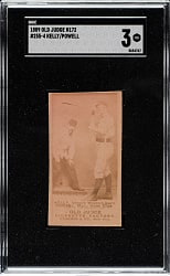 1889 N172 Old Judge John Kelly and Jim Powell SGC VG 3