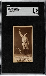 1889 N172 Old Judge Sam Barkley SGC POOR 1