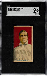 1919 T213 Coupon Cigarettes (Type 3) Dick Rudolph SGC GOOD 2