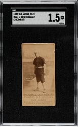 1889 N172 Old Judge Bug Holliday SGC FAIR 1.5