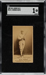 1889 N172 Old Judge George Keefe SGC POOR 1