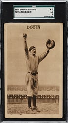 1910 PC796 Sepia Postcards Red Dooin SGC FAIR 20