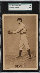 1910 PC796 Sepia Postcards Art Devlin SGC FAIR 20