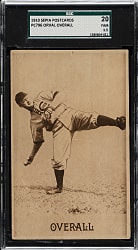 1910 PC796 Sepia Postcards Orval Overall SGC FAIR 20