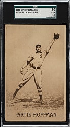 1910 PC796 Sepia Postcards Artie Hoffman (Solly Hofman) SGC FAIR 20