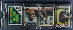 1979 Topps Football Unopened Rack Pack - Ozzie Newsome Rookie on Top - BBCE