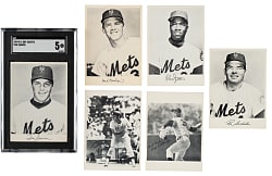1969 N.Y. Boy Scouts Partial Set (6/9) Including Tom Seaver SGC EX 5