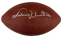 Johnny Unitas Signed Wilson Football - JSA