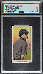 1909-1911 T206 White Border Howie Camnitz Arm At Side PSA EX 5 - Sovereign 460 Back