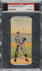 1911 T201 Mecca Double Folders Abstein/Butler PSA EX 5