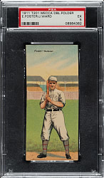 1911 T201 Mecca Double Folder Foster/Ward PSA EX 5