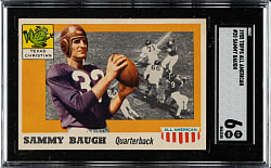 1955 Topps All-American Football #20 Sammy Baugh SGC EX/NM 6