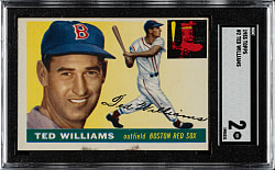 1955 Topps #2 Ted Williams SGC GOOD 2
